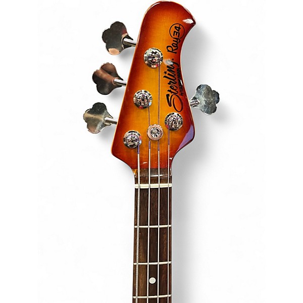 Used 2018 Sterling by Music Man Ray34 2 Color Sunburst Electric Bass Guitar