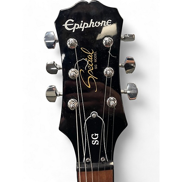 Used Epiphone SPECIAL SG Black Solid Body Electric Guitar