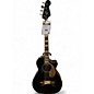 Used Fender Kingman 4-String Black Acoustic Bass Guitar thumbnail