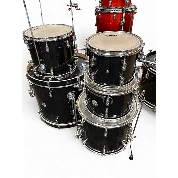 Used PDP by DW 5 Piece Concept Series Black Drum Kit