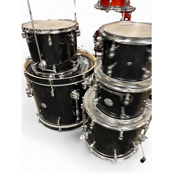 Used PDP by DW 5 Piece Concept Series Black Drum Kit