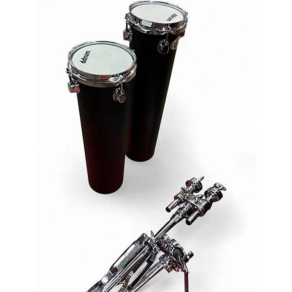 Used ddrum 2 Piece Deccabons Black Acoustic Drum Pack