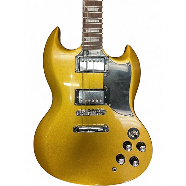 Used Firefly FFLG Gold Solid Body Electric Guitar
