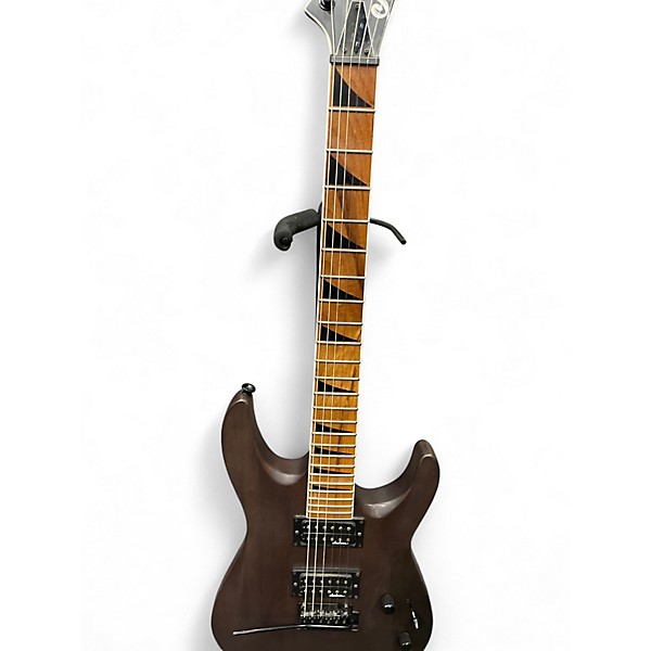 Used Jackson JS24 DINKY BLACK STAIN Solid Body Electric Guitar