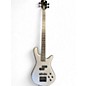 Used Spector Performer 4 Metallic Silver Electric Bass Guitar thumbnail