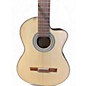 Used Lucero LC150SCE Natural Classical Acoustic Guitar