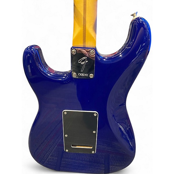 Used Fender Player II HSS Plus Blue Burst Solid Body Electric Guitar