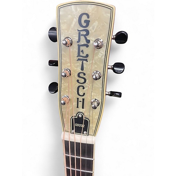 Used Gretsch Guitars G9202 Honeydipper Metal Round Neck BRONZE Acoustic Guitar