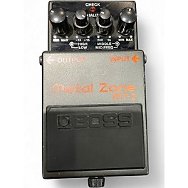 Used BOSS MT2 Metal Zone Distortion Effect Pedal