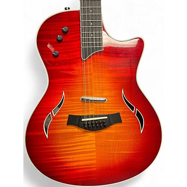 Used Taylor T5S1-12 Cherry Sunburst Hollow Body Electric Guitar