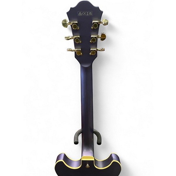 Used Ibanez AS73G metallic purple Hollow Body Electric Guitar