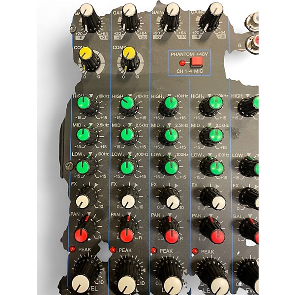 Used Yamaha MG10XU 10 Channel Mixer with Effects Unpowered Mixer