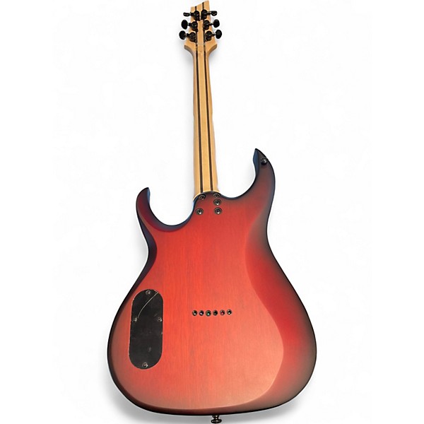 Used Schecter Guitar Research Sunset Extreme Scarlet Burst Solid Body Electric Guitar