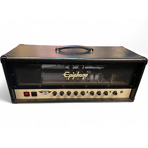 Used Epiphone So Cal 50W Hi Gain Tube Guitar Amp Head