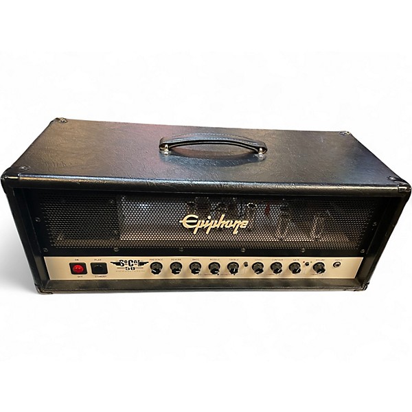 Used Epiphone So Cal 50W Hi Gain Tube Guitar Amp Head