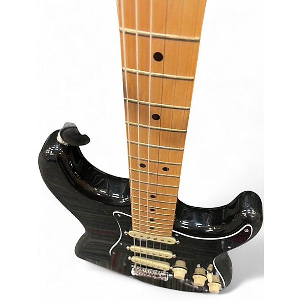 Used Fender Player Stratocaster Black Solid Body Electric Guitar