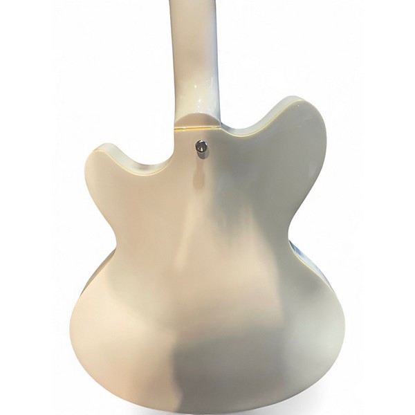 Used Eastwood SAVANNAH White Hollow Body Electric Guitar