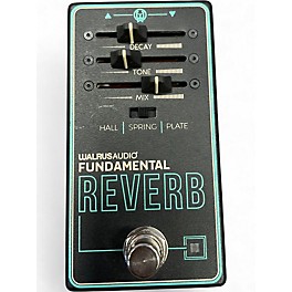 Used Walrus Audio FUNDAMENTAL SERIES REVERB Effect Pedal Package