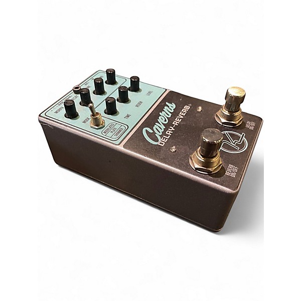 Used Keeley CAVERNS DELAY-REVERB Effect Pedal