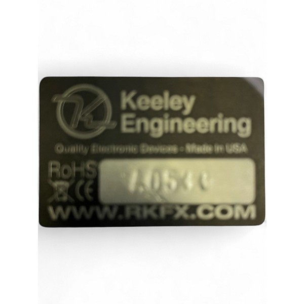 Used Keeley CAVERNS DELAY-REVERB Effect Pedal