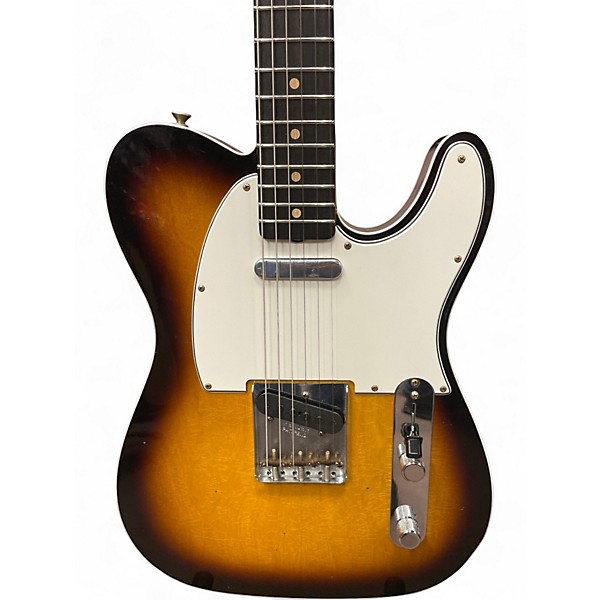 Used Fender WILDWOOD 10 '62 TELECASTER CUSTOM JRN 2 Color Sunburst Solid Body Electric Guitar