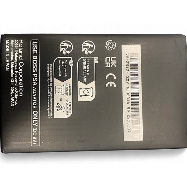 Used BOSS Vibrato VB-2W Effect Pedal