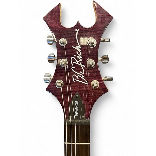 Used B.C. Rich Revenge Warlock Purple Solid Body Electric Guitar