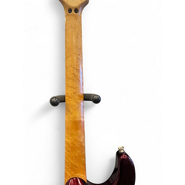 Used Ernie Ball Music Man Luke Candy Apple Red Solid Body Electric Guitar