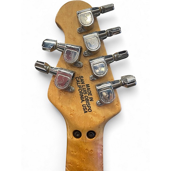 Used Ernie Ball Music Man Luke Candy Apple Red Solid Body Electric Guitar