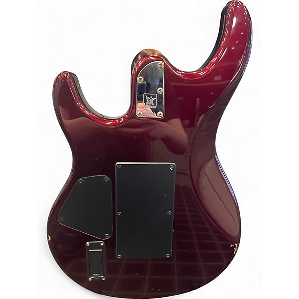 Used Ernie Ball Music Man Luke Candy Apple Red Solid Body Electric Guitar