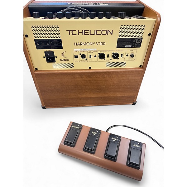 Used TC Helicon HARMONY V100 Acoustic Guitar Combo Amp