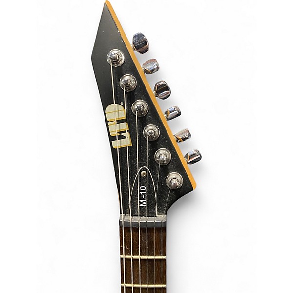 Used ESP LTD M10 Satin Black Solid Body Electric Guitar