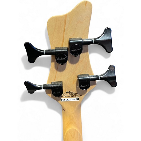 Used Jackson JS2 Spectra Black Gloss Electric Bass Guitar