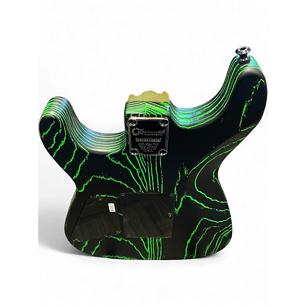 Used Charvel Pro Mod San Dimas HH HT Green Glow Solid Body Electric Guitar