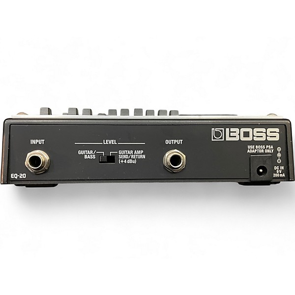 Used BOSS EQ20 Graphic Equalizer Pedal