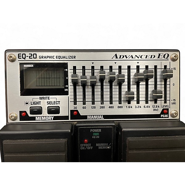 Used BOSS EQ20 Graphic Equalizer Pedal
