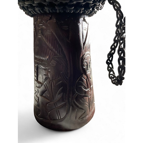 Used MEINL Large African Village Carving Djembe
