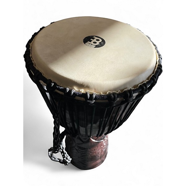 Used MEINL Large African Village Carving Djembe