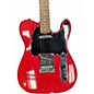 Used Squier Telecaster RED SPARKLE Solid Body Electric Guitar