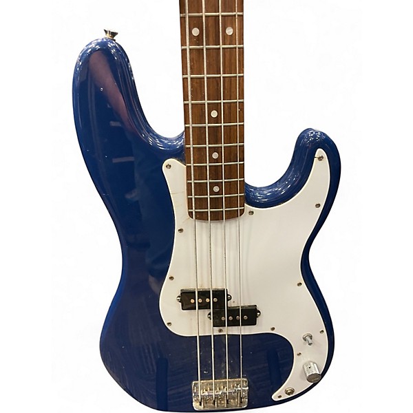 Used Squier Affinity Precision Bass BLUE Electric Bass Guitar