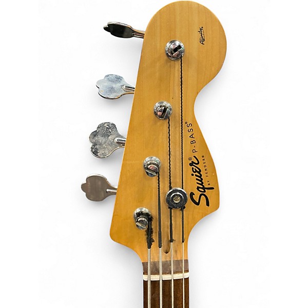 Used Squier Affinity Precision Bass BLUE Electric Bass Guitar