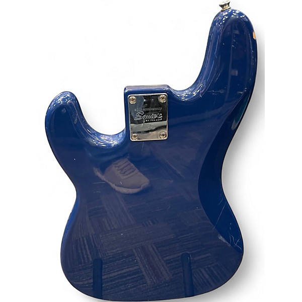 Used Squier Affinity Precision Bass BLUE Electric Bass Guitar