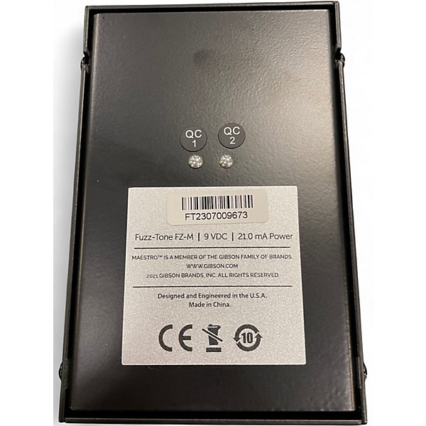 Used Maestro FUZZ TONE FZ-M Effect Pedal