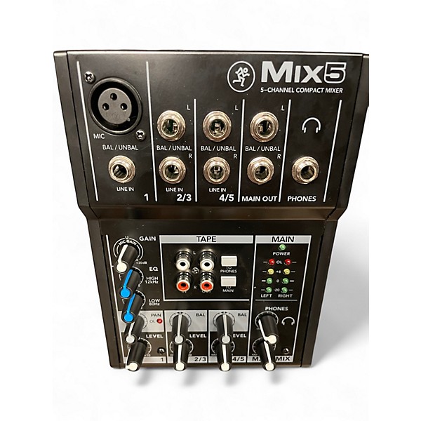 Used Mackie MIX 5 Unpowered Mixer