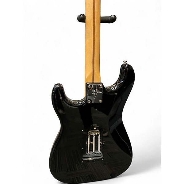 Used Fender Player Stratocaster Black Solid Body Electric Guitar