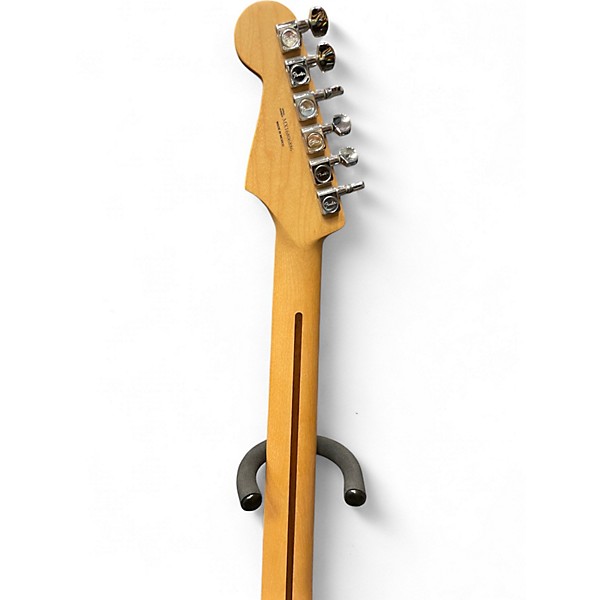 Used Fender Player Stratocaster Black Solid Body Electric Guitar