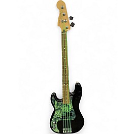 Used Fender Standard Precision Bass BLACK Electric Bass Guitar