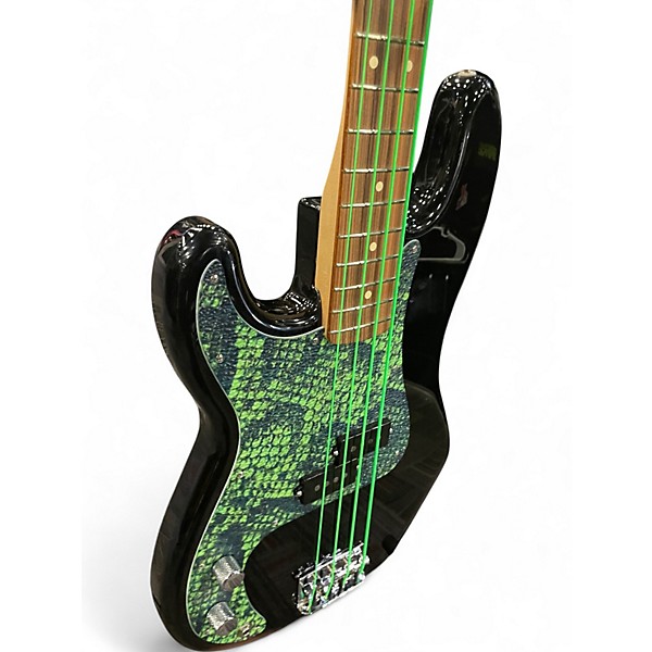 Used Fender Standard Precision Bass BLACK Electric Bass Guitar