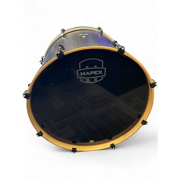 Used Mapex 4 Piece MARS Black Drum Kit