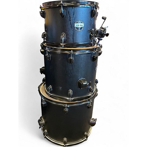 Used Mapex 4 Piece MARS Black Drum Kit